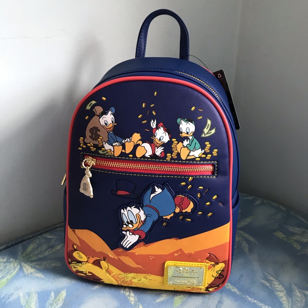 NWT Loungefly Disney DuckTales Mini Backpack